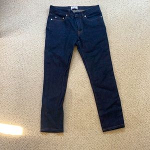 Acne Studios Thin Straight Raw Denim